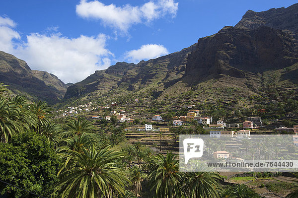 Canaries  Europe  Canary islands  La Gomera  Spain  outside  day  nobody  Valle Gran Rey  house  home  houses  homes  buildings  constructions  architecture