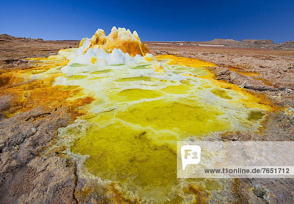 Aktivitäten Landschaft Vulkan Form Formen Dallol