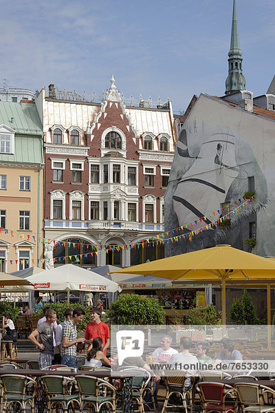 Europa Riga Hauptstadt Lettland