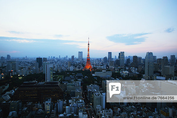 Stadtansicht  Stadtansichten  Tokyo  Hauptstadt