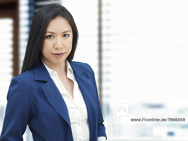 Businesswoman in an office  portrait