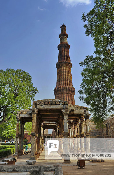 India  New Delhi  Qutub Minar UNESCO world Heritage                                                                                                                                                   