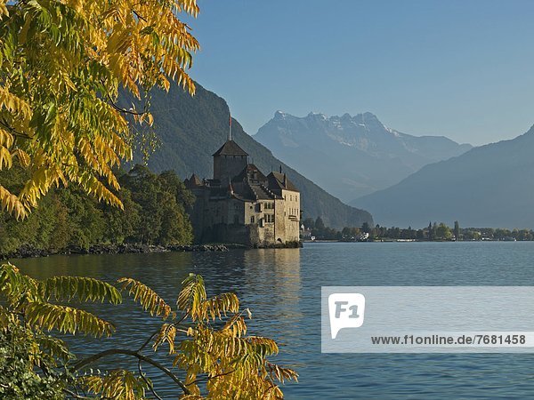 Europa Montreux Schweiz Kanton Waadt