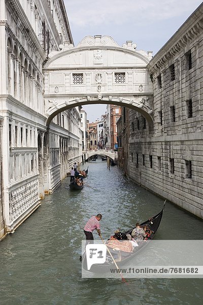 Europa  UNESCO-Welterbe  Venetien  Seufzerbrücke  Italien  Venedig