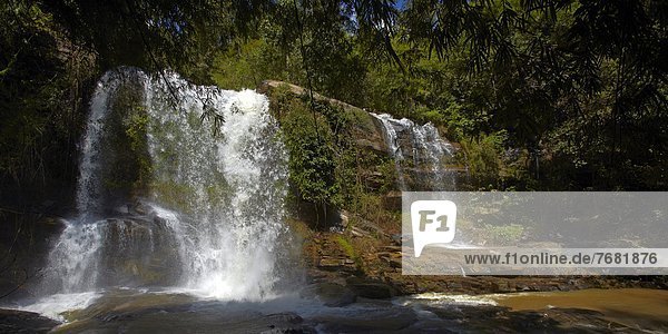 Mae Sa Pok waterfall in Thailand  Changwat Chiang Mai                                                                                                                                                   