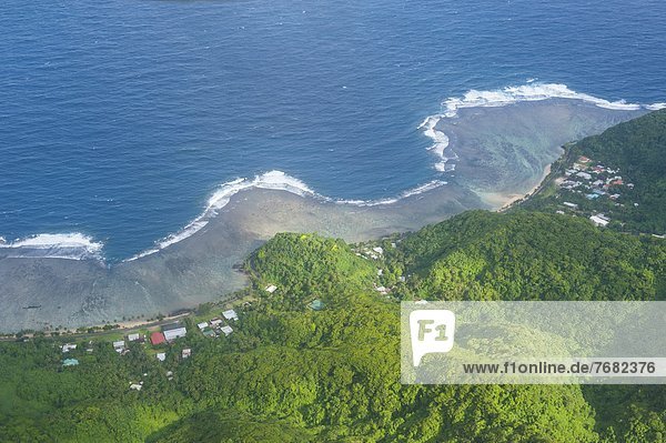 Insel  amerikanisch  Pazifischer Ozean  Pazifik  Stiller Ozean  Großer Ozean  Samoainseln  Fernsehantenne