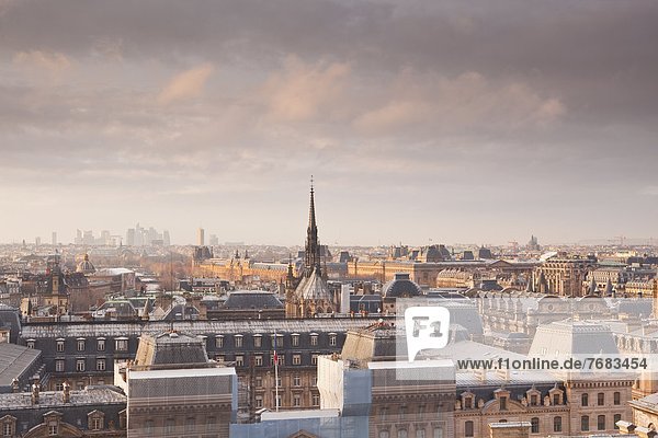 Dach  Paris  Hauptstadt  Frankreich  Europa  Fotografie  Kathedrale  Mittelpunkt