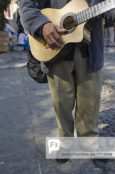 Street performer in downtown  Guanajuato  Mexico