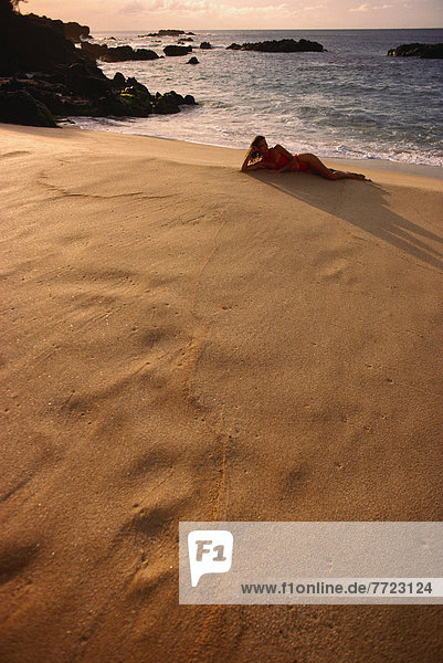 liegend  liegen  liegt  liegendes  liegender  liegende  daliegen  niedlich  süß  lieb  Strand  fangen  Hawaii  Sonne