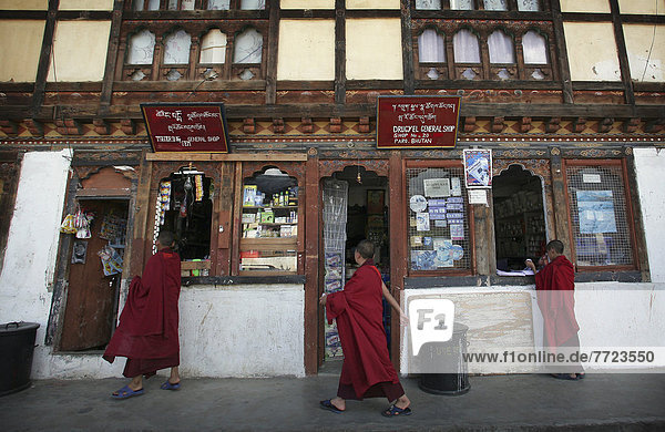 Young Buddhist Monks Shopping