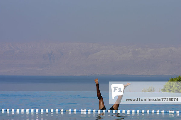 Movenpick Hotel - pool   The Dead Sea Jordan. © Steve J Benbow / Axiom