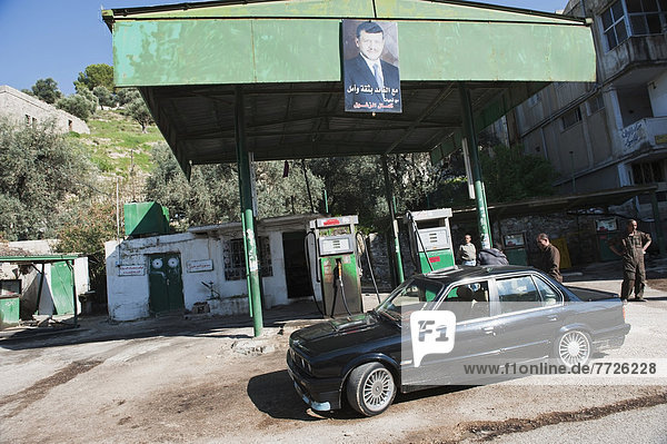 Petrol  Gas Station In Jordan  Middle East