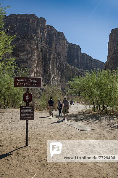 Hiking The Santa Elena Canyon Trail Big Bend National Park Texas Usa
