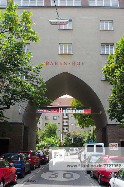 Raben Hof  Former Council Housing For Workers In 1920S  Rabengasse  Vienna  Austria