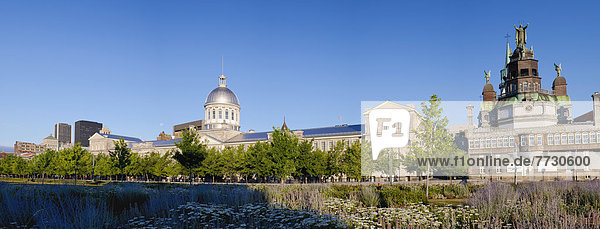 Skyline  Skylines  Großstadt  Lagerfeuer  Kapelle  Markt  Montreal