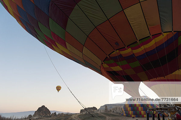 Colourful Hot Air Balloons  Goreme Nevsehir Turkey