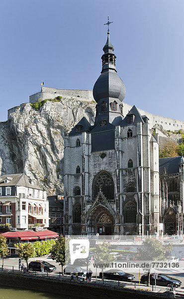 Cathedral And Citadel  Dinant Namur Belgium