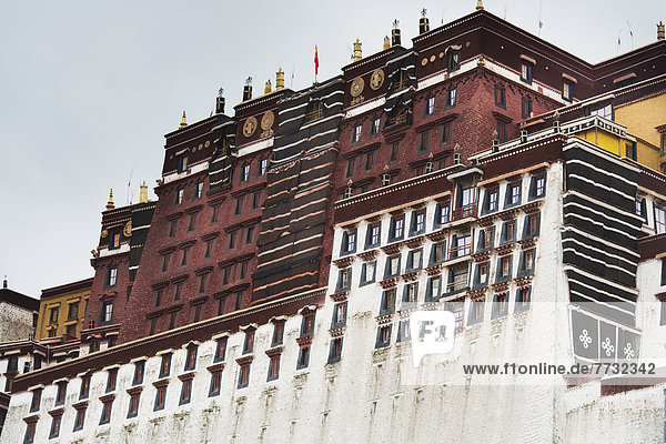 Detail  Details  Ausschnitt  Ausschnitte  China  Lhasa  Potala Palast