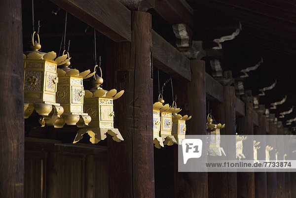 hängen Laterne - Beleuchtungskörper Japan Kyoto Metall