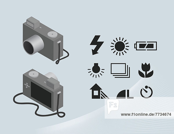 Symbol Grafik Fotoapparat Kamera