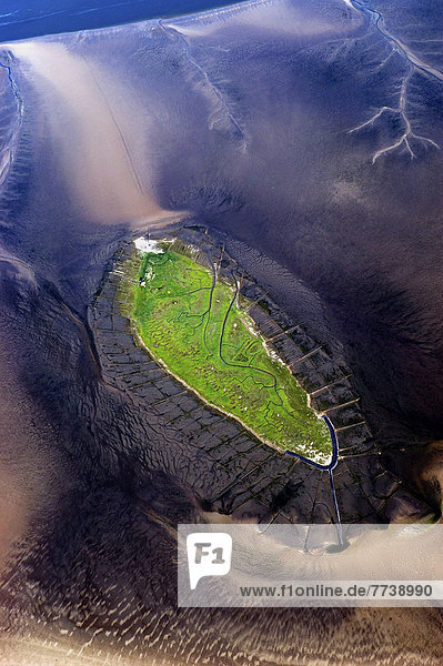 Aerial view  gardens of Schloss Guestrow Castle