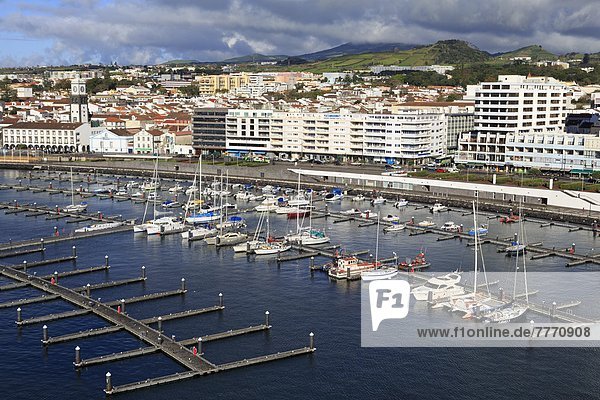 Hafen  Europa  Jachthafen  Yacht  Atlantischer Ozean  Atlantik  Azoren  Portugal