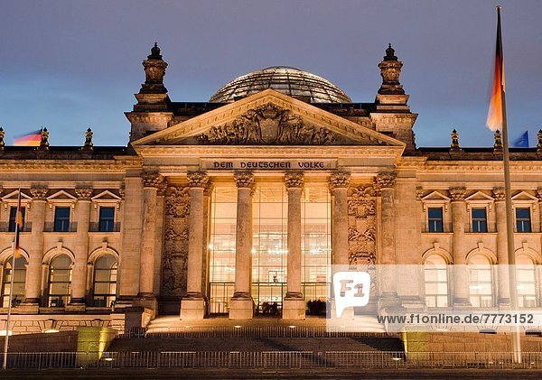 Berlin Hauptstadt Europa Reichstag Deutschland