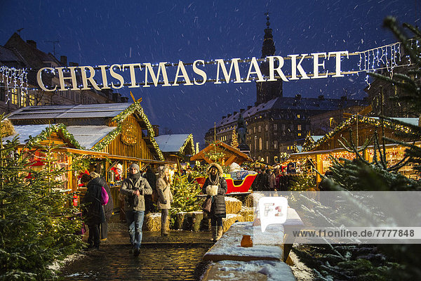 Weihnachtsmarkt auf dem Høbro Plads
