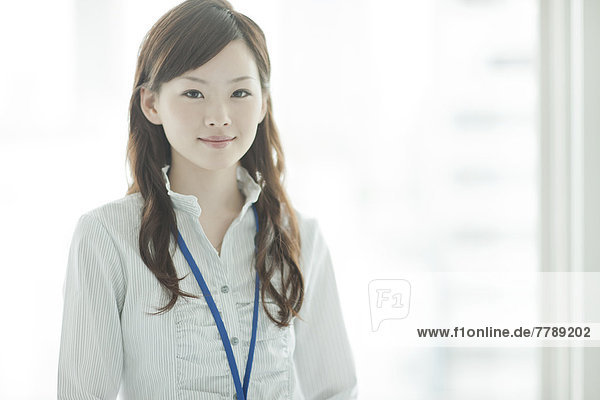 Young Businesswoman Standing