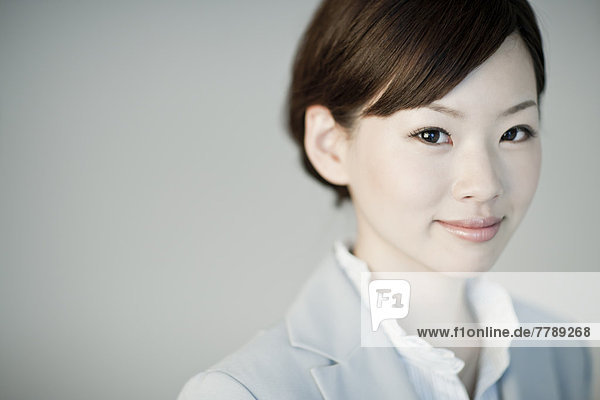 Portrait of Young Businesswoman in Suits