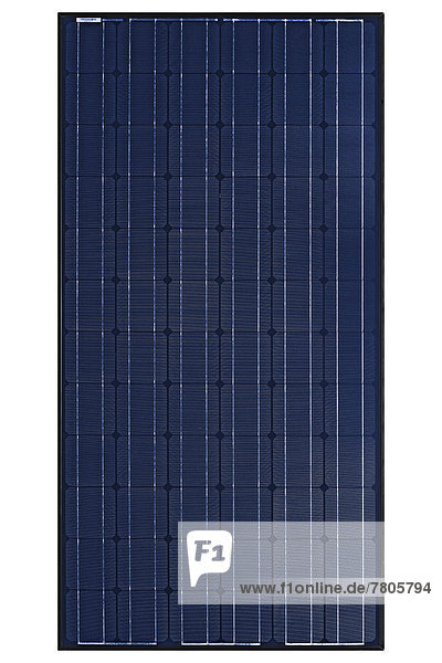 Solarpanel oder Sonnenkollektor