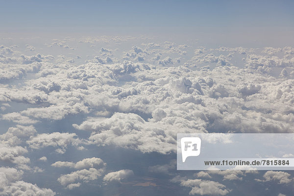 Luftbild  Haufenwolken
