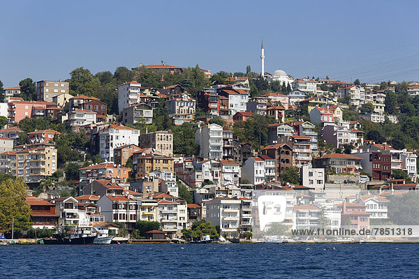 Türkei  Istanbul  Blick auf das Stadtbild von Sariyer