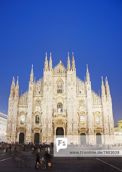 Duomo (Mailänder Dom)  Mailand  Lombardei  Italien  Europa