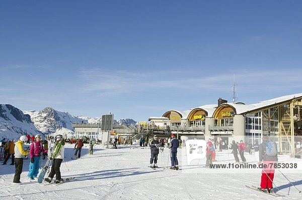 Frankreich  Europa  Ehrfurcht  Ski  Französische Alpen  Zimmer  Haute-Savoie