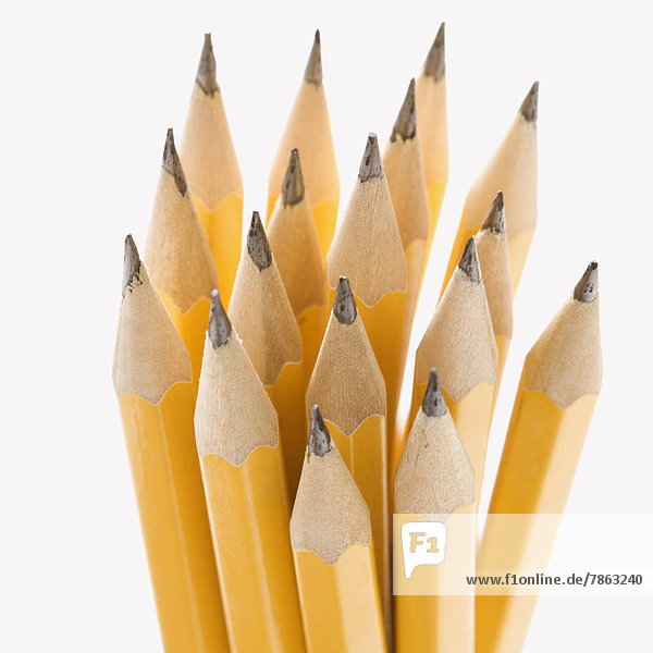 Bleistift scharf