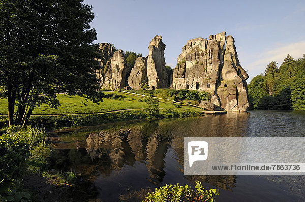 Externsteine  Horn-Bad Meinberg  Teutoburger Wald  Deutschland