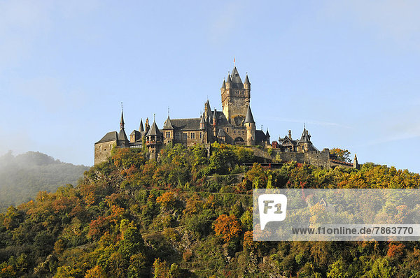 Reichsburg Cochem  Rheinland-Pfalz  Deutschland