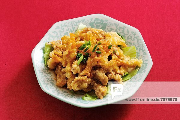 Fried pork