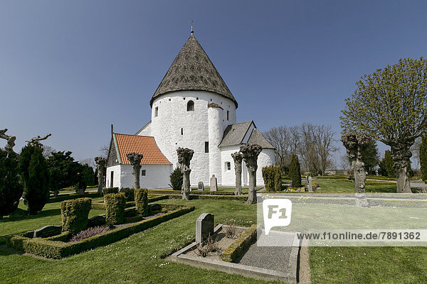 Rundkirche  historische Wehrkirche  Sankt Ols Kirke