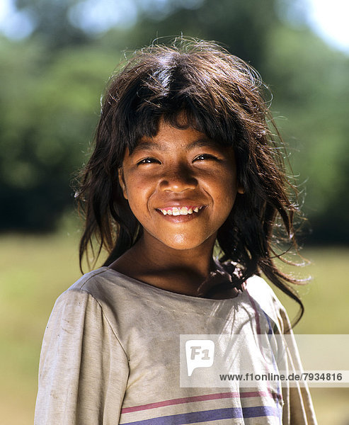 Khmer girl  portrait