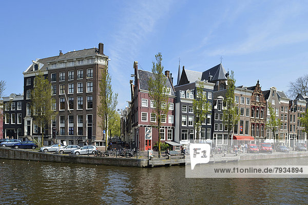 Historical merchants' houses on the Herengracht in the historic centre