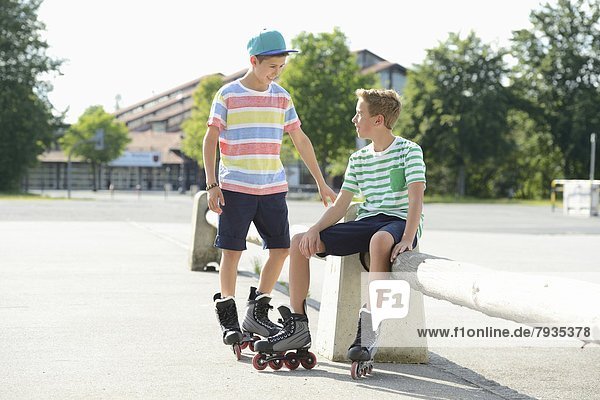 Rollschuh Junge - Person 2 Platz Sport