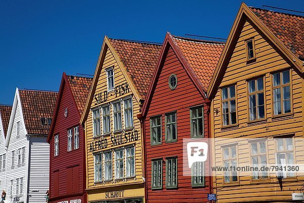 Geschichte Norwegen Bergen Ortsteil