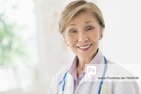 Portrait of female doctor
