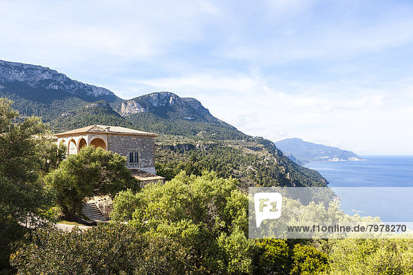 Spain  Mallorca  View of Mansion Son Marroig at Balearic Islands