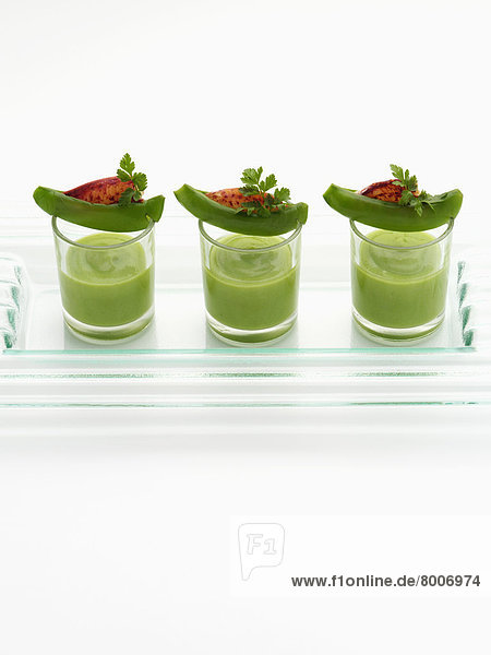 Bohne Erbse Saubohne Suppe