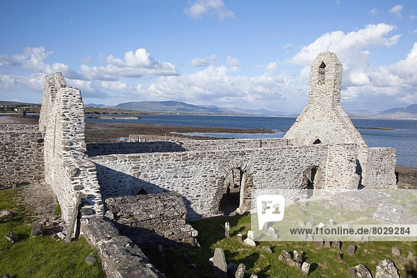 The abbey at ballinskelligs County kerry ireland