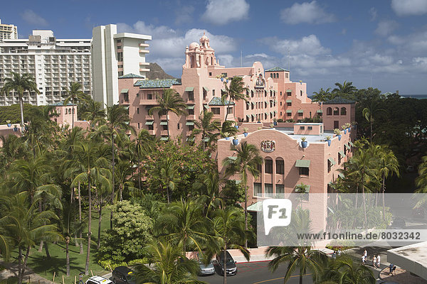 Hotel , Geschichte , Monarchie , Hawaii , hawaiianisch , Oahu , Waikiki