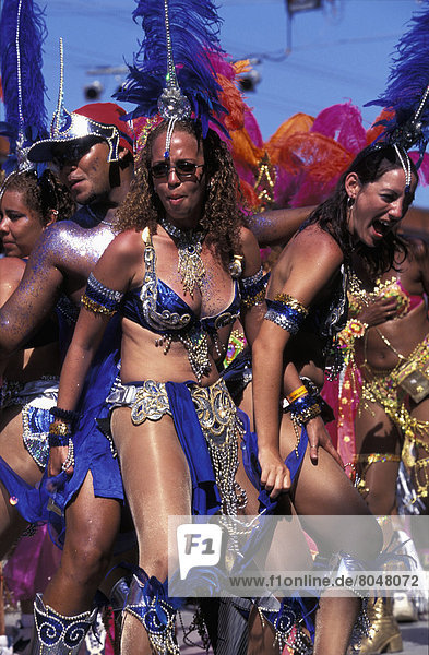 Trinidad  Carnival Scene  Port O'Spain